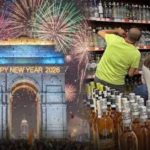 New Year Celebration 2026 bumper sale of liquor in Noida