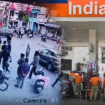Haldwani petrol pump fight video
